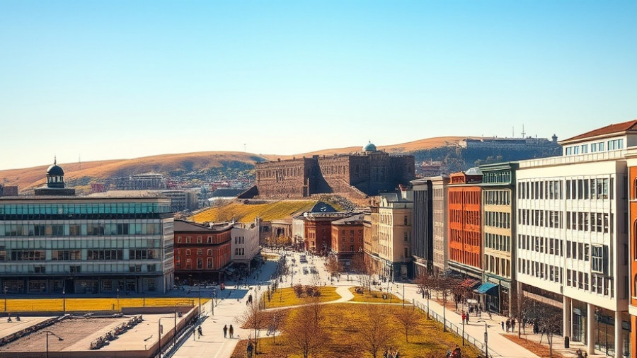 Halifax Citadel view with modern skyline, ideal for Halifax itinerary.