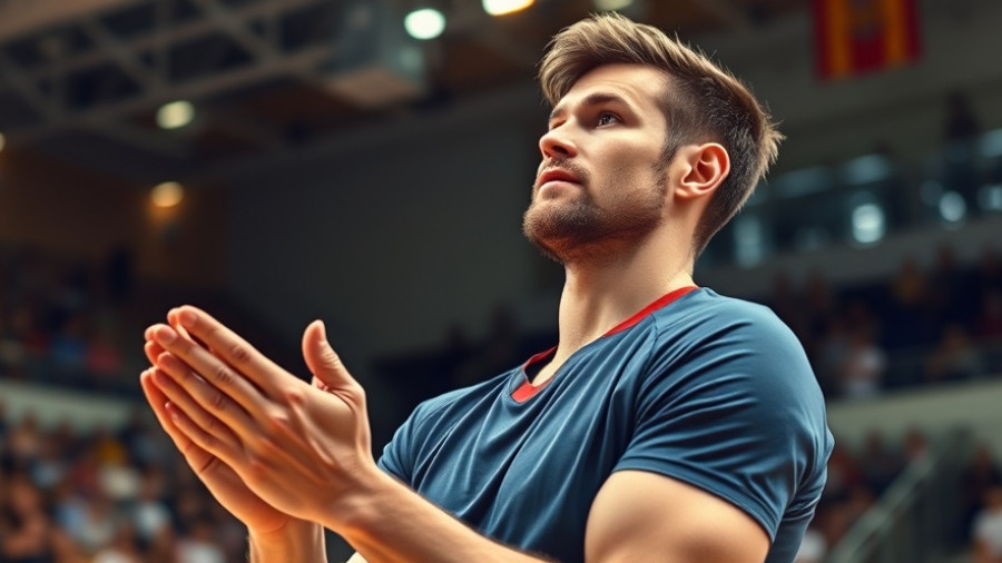 PLDT High Speed Hitters player clapping during a match in the arena.