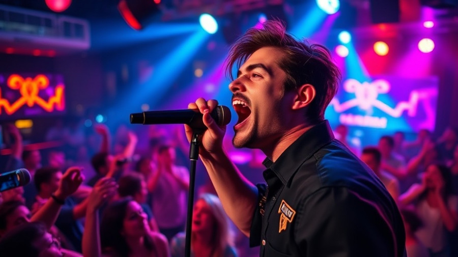 Edo Maajka concert at Ortobar 2025, energetic performance