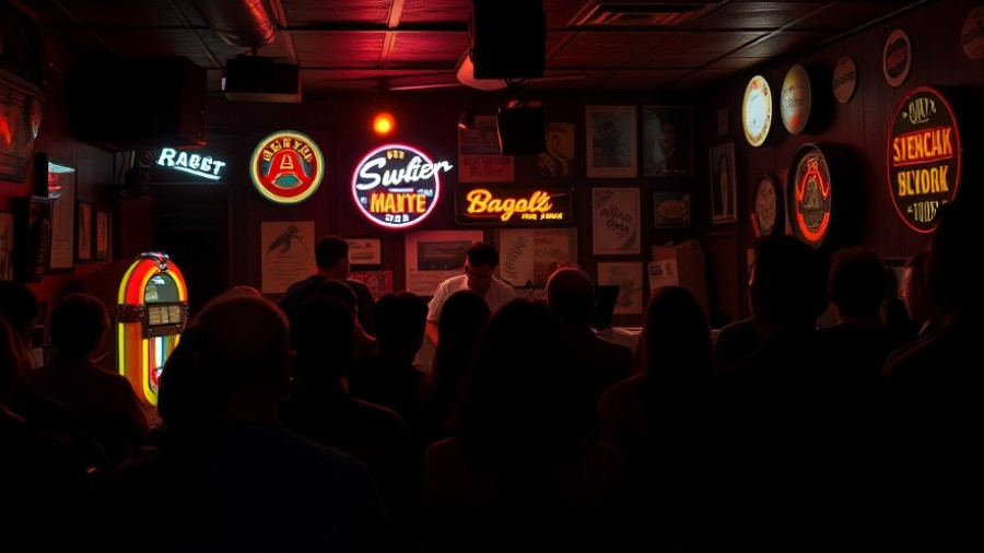 Cozy open mic night in Ljubljana venue with vintage decor and audience.