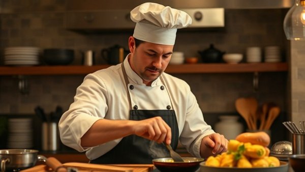 Taupe Dining at The Balmori Suites: Chef cooking in a kitchen with Michelin 2026 recognition.