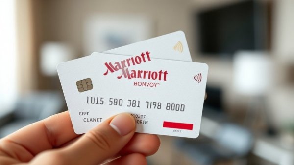 Marriott Bonvoy Card comparison with business card close-up view.
