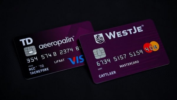 Comparison of TD Aeroplan Visa Infinite and WestJet RBC World Elite Mastercard.