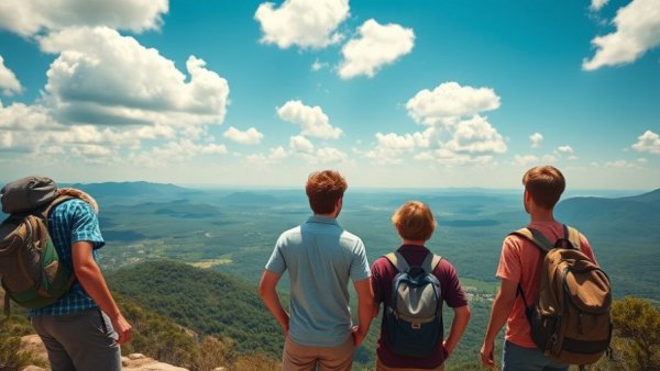Group hiking panoramic view in El Valle de Antón travel guide.