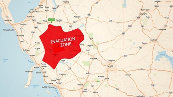 Map showing evacuation order in Cowichan Valley area.