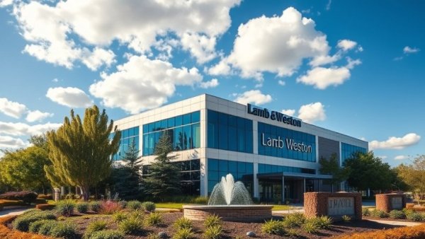 Lamb Weston office indicating stock forecast insights.