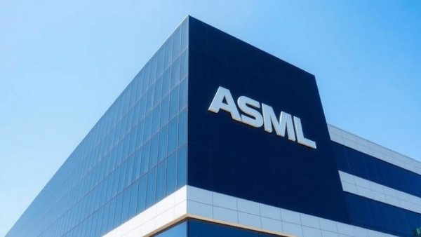 Modern ASML building highlighting AI supercycle growth investment.