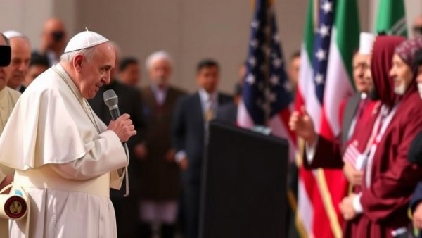 Pope Leo denounces ’madness of war’ as U.S.-Iran talks begin in Islamabad