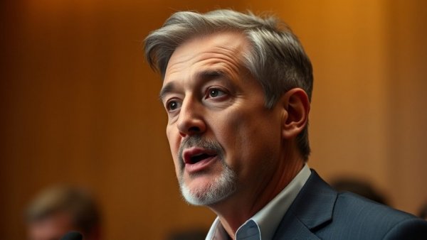 Kevin Warsh at Senate hearing with confident expression.