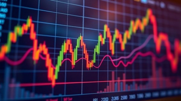 Dynamic Berkshire Hathaway stock chart showcasing trends