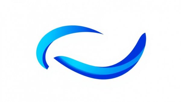 Abstract blue logo for cash alternatives TFLO.
