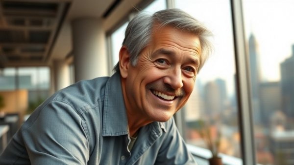 Friendly older man in office, potential for Canucks GM position