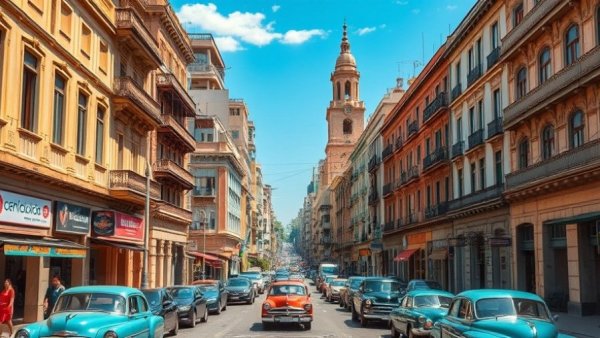Aerial view showcasing things to do in Havana, Cuba with mix of architecture.
