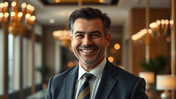 Four Seasons Executive Chairman Robert Fritz smiling indoors