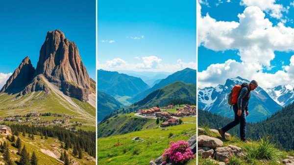 Diverse hiking trails in Georgia's stunning natural landscapes.