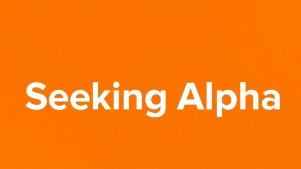 Seeking Alpha logo on orange gradient background, invest opportunities Ralliant Corporation.