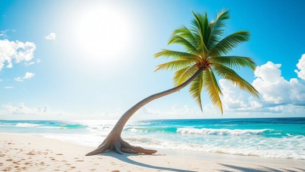 Best beach destinations 2026: stunning tropical beach with azure water.