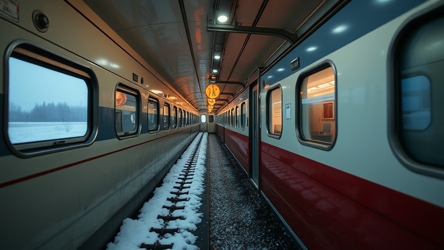 Comfortable sleeper train perfect for a relaxing overnight journey.