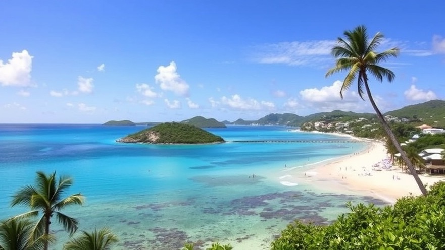 Stunning view of Antigua and Barbuda, the Caribbean’s Twin Island Treasure
