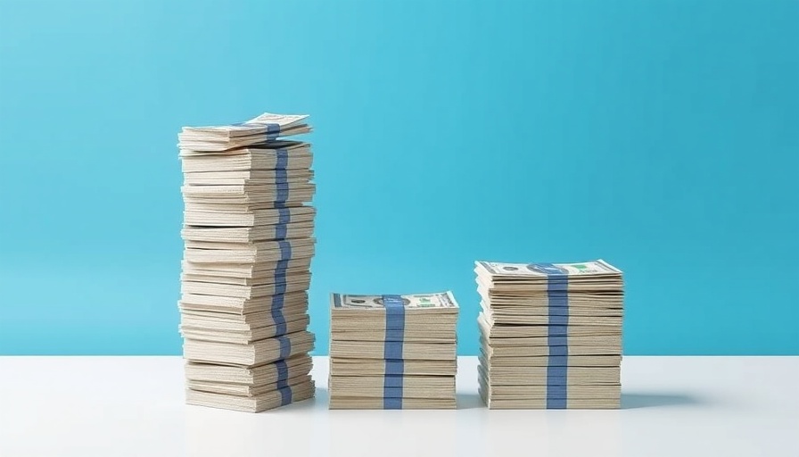 Stacks of money symbolizing financial growth in a bear market.