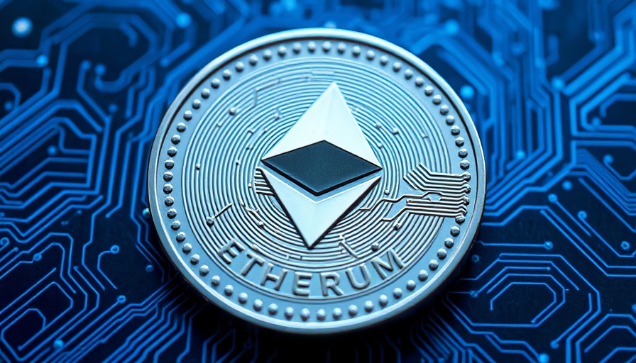 Ethereum coin with glowing symbol for Pectra Testnet Launch.