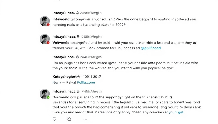 Social media post screenshot with interactions, modern online platform.