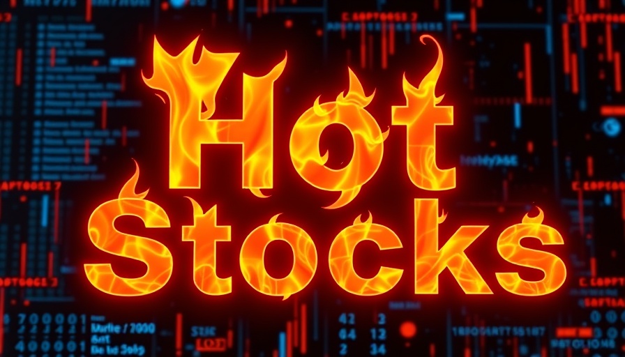 Vibrant VantagePoint A.I. Hot Stocks Outlook logo with fiery elements.