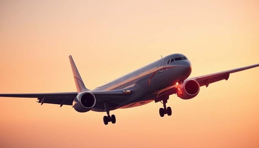 Aeroplan contest for 1,000,000 points airplane at sunset.