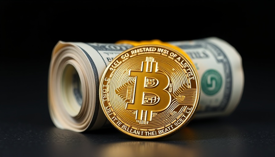 Bitcoin and dollar bills for Self-Directed IRA alternative investments.