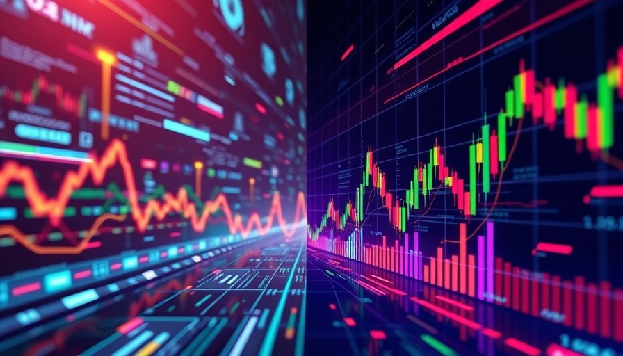 Abstract comparison of stock platforms in modern illustration.