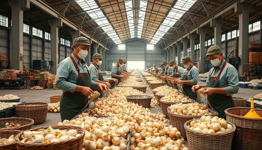 Farmers in a processing facility, part of Farmer Entrepreneurship Program.