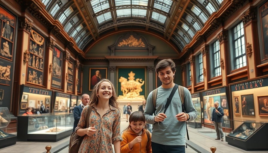 Canada Strong Pass museums and galleries Royal British Columbia Museum entrance and family exploring displays.