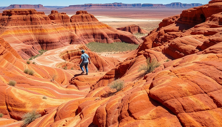 Trendy places to visit in the U.S.: vibrant desert landscape.