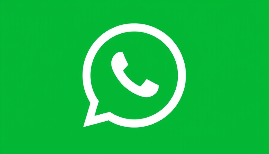 WhatsApp logo, green and white circular icon.