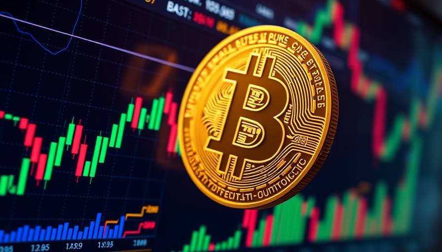 Dynamic cryptocurrency market with Bitcoin symbol and graphs, Litecoin price analysis.