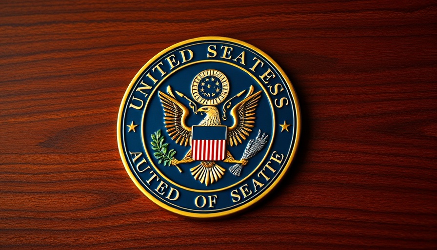 United States Senate seal representing crypto developers protection