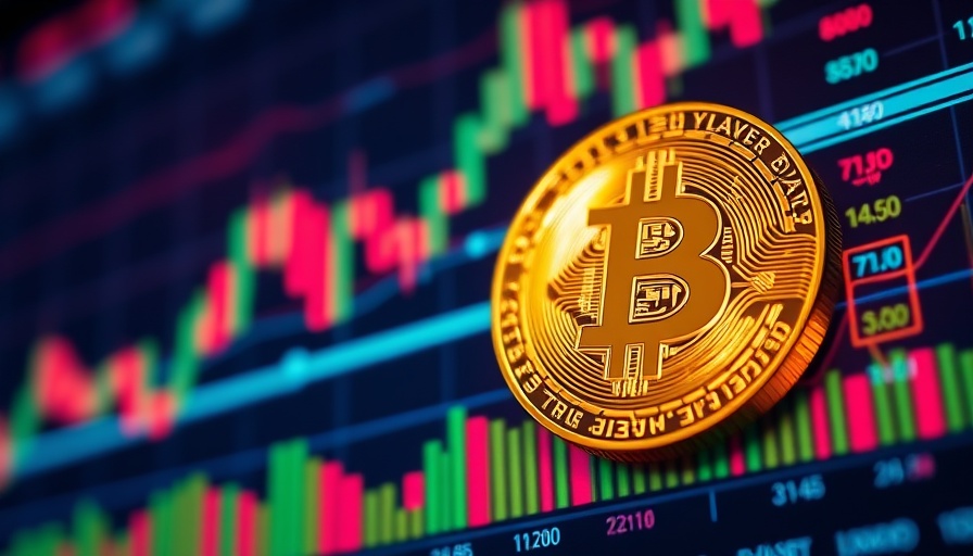 Digital trading concept with Bitcoin and charts, LDO price prediction 2025.