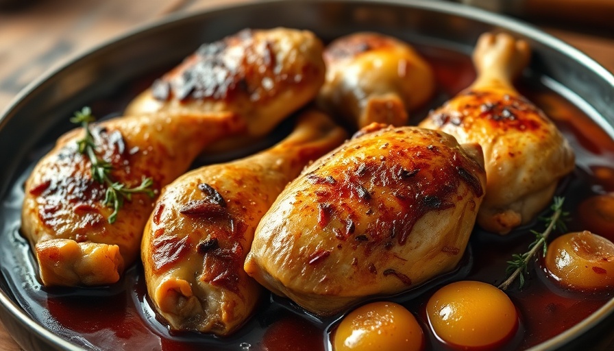Coq au Vin simmering in a rustic pot, must-try French dish.