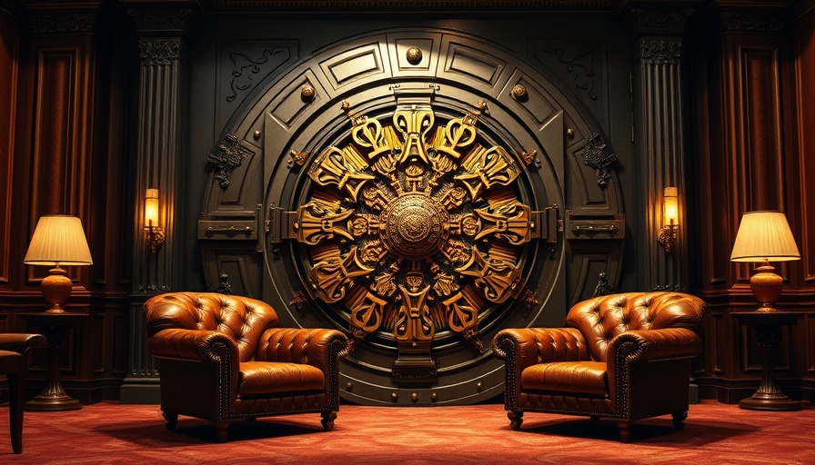 Elegant vault room symbolizing Bitcoin-Safe Multisig Wallet Security