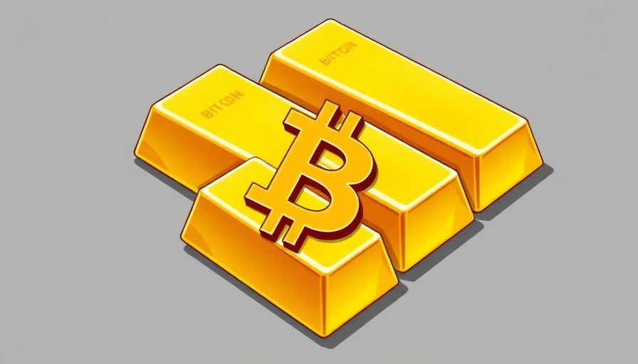 Gold outperforming Bitcoin by 2X in 2025 depicted with gold bars and Bitcoin symbol.