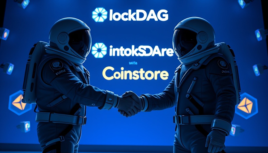 Two astronauts symbolizing BlockDAG investment potential at a deployment event.