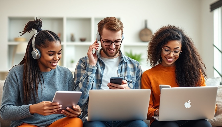 Smart Home WiFi users in a modern connected environment