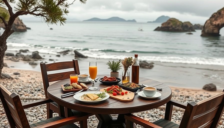 Luxurious breakfast with ocean view, epitomizing Marriott Bonvoy Lifetime Elite Status.