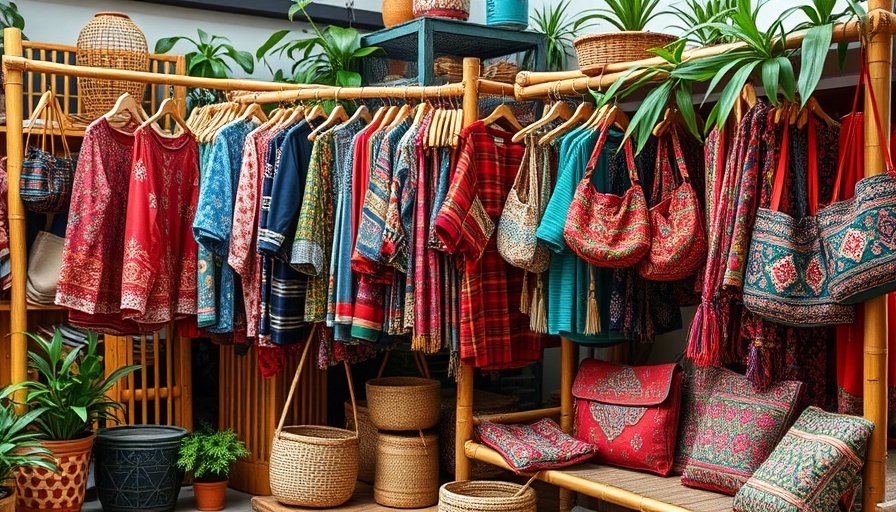 Handcrafted garments at Likhang HABI Market Fair 2025.