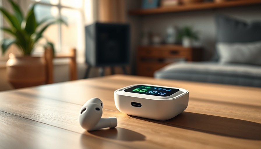 UGREEN Clipbuds Magic True Wireless Earbuds with digital display.