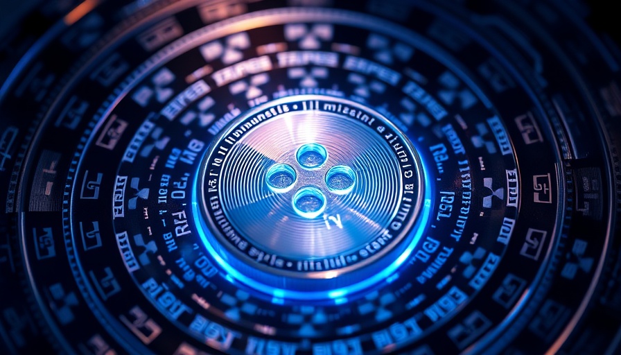 Ripple XRPL stablecoins imagery with digital Ripple coin.