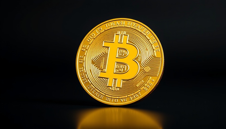 Golden cryptocurrency coin representing crypto in a presale.