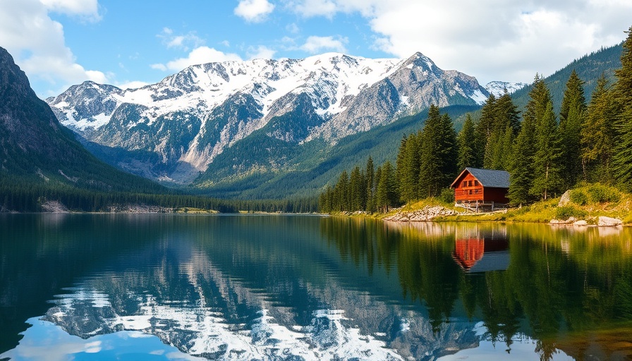 Best places for bear sightings in Canada: scenic mountain and lake view