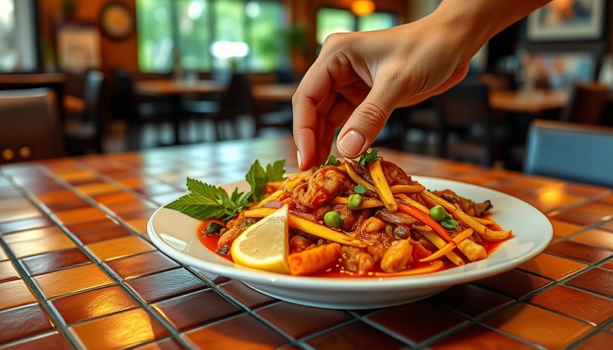 Authentic Thai cuisine served in BGC restaurant setting.