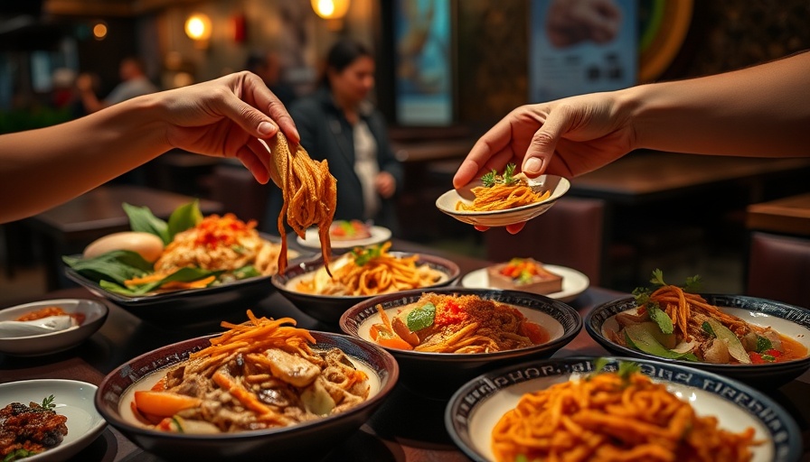 Vibrant Thai dishes at Sabai Thai Restaurant
